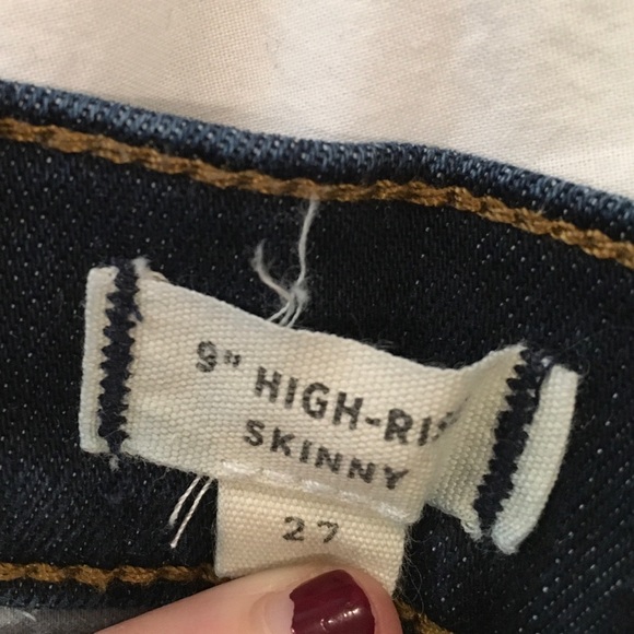 Madewell High-Rise Skinny in Larkspur Wash - Picture 5 of 8